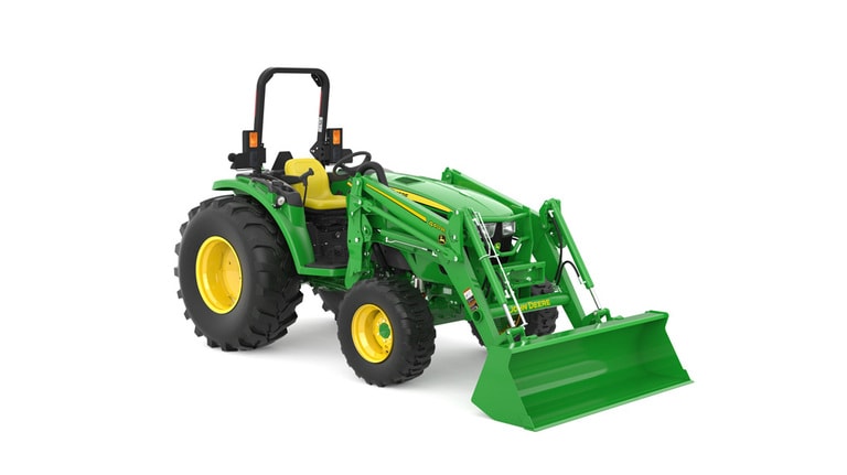 Front right studio image of 4066m heavy duty compact utility tractor (2nd thumbnail)