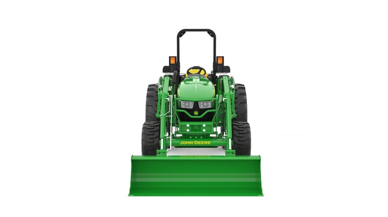 Front studio image of 4066m heavy duty compact utility tractor (3rd thumbnail)