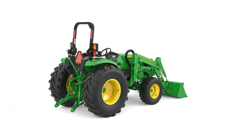 Rear right studio image of 4066m heavy duty compact utility tractor (6th thumbnail)