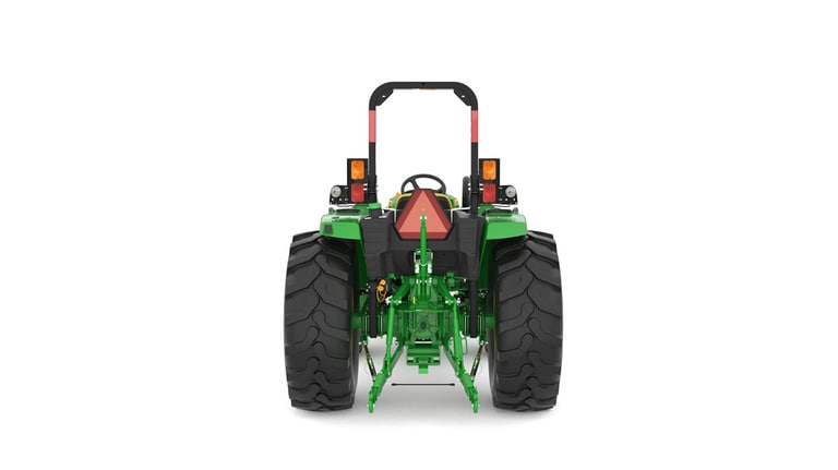 Rear studio image of 4066m heavy duty compact utility tractor (7th thumbnail)