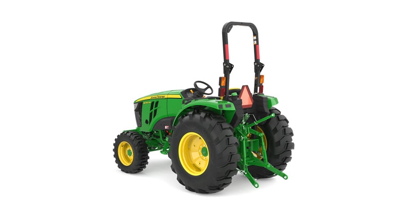 Rear left studio image of 4066m compact utility tractor (5th thumbnail)