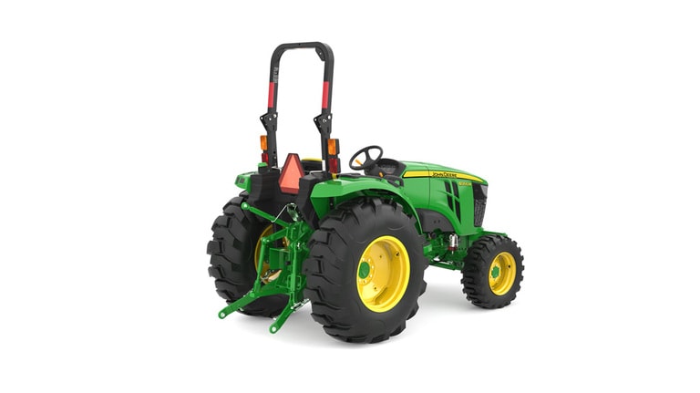 Rear right studio image of 4066m compact utility tractor (6th thumbnail)