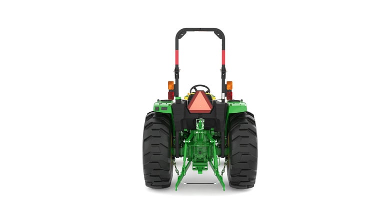 Rear studio image of 4066m compact utility tractor (7th thumbnail)
