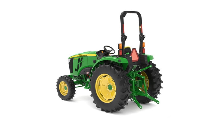 Rear left studio image of 4066r compact utility tractor (5th thumbnail)
