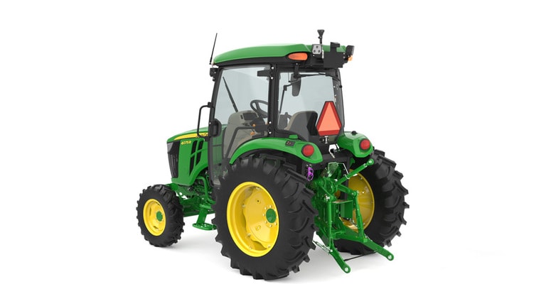 Rear left studio image of 4075r compact utility tractor (5th thumbnail)