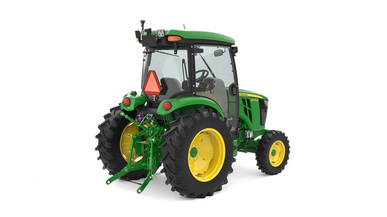 Rear right studio image of 4075r compact utility tractor (6th thumbnail)