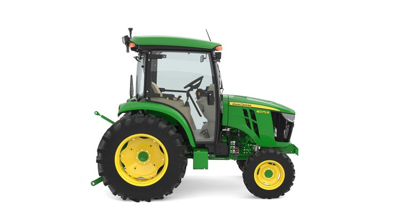 Right studio image of 4075r compact utility tractor (8th thumbnail)