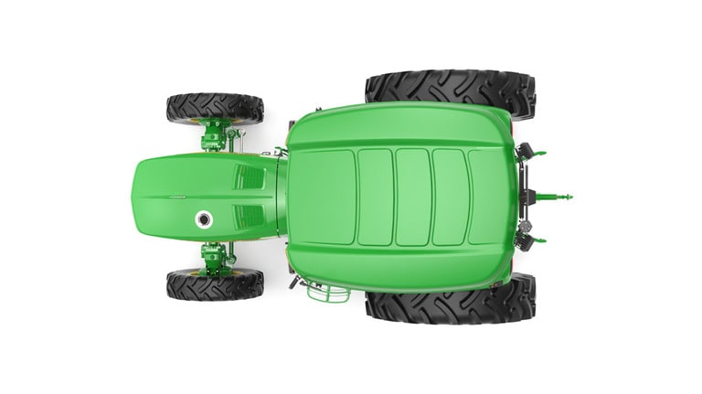 Top studio image of 4075r compact utility tractor (9th thumbnail)