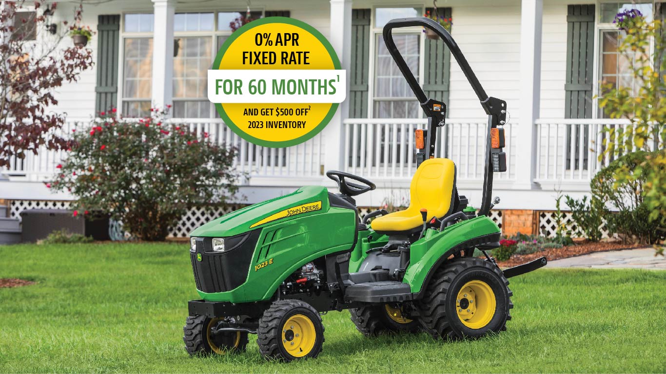 1023E Tractor Sub Compact Tractors John Deere US