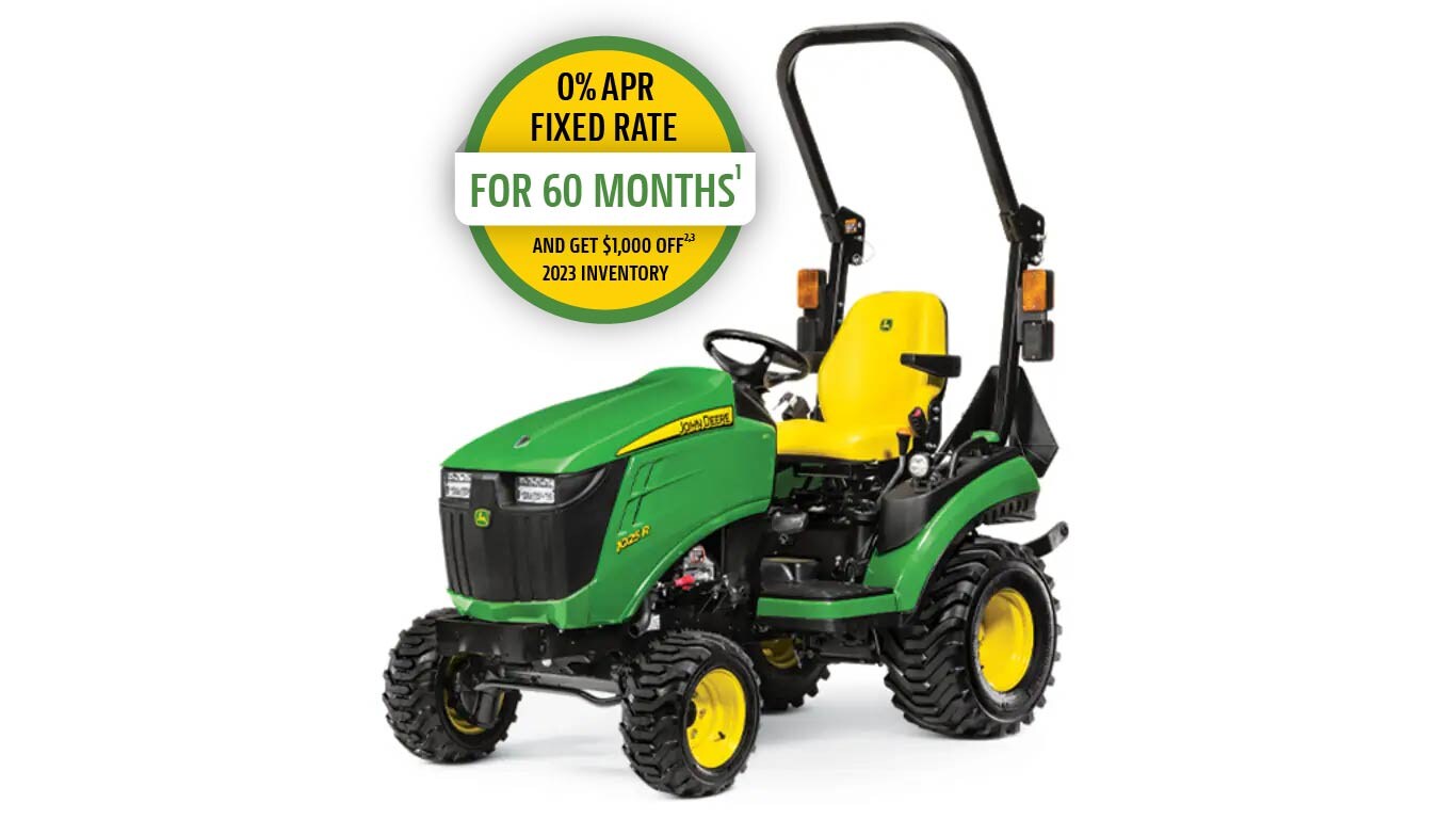 1025R Tractor Sub Compact Tractors John Deere US