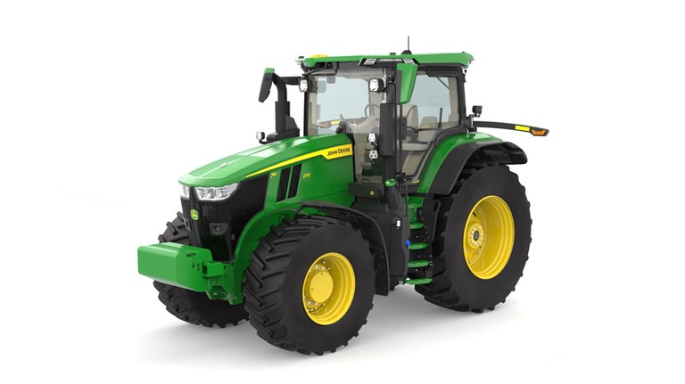 Front left-facing 7R 270 Tractor on a white background (7th thumbnail)