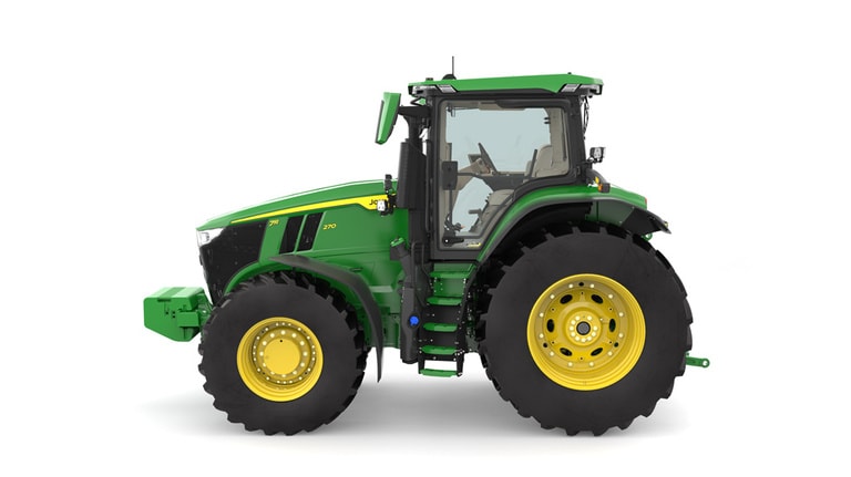 Left-facing 7R 270 Tractor on a white background (6th thumbnail)