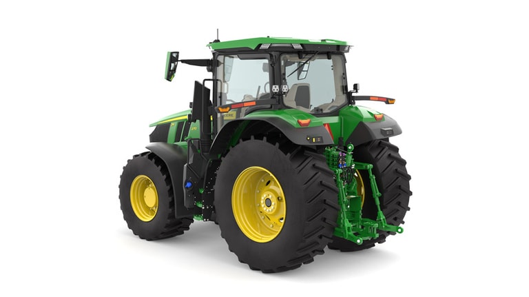 Rear left-facing 7R 270 Tractor on a white background (5th thumbnail)