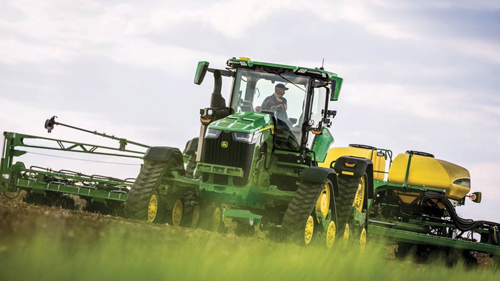 Used Equipment Sprayers working in field