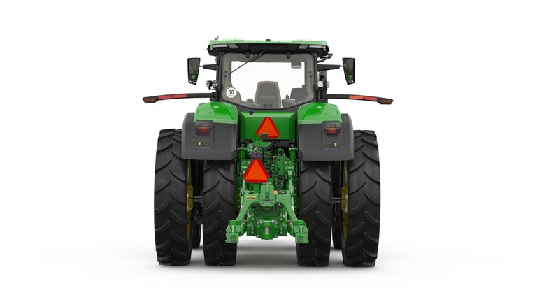 Studio image of Rear facing 8R 440 Tractor (4th thumbnail)