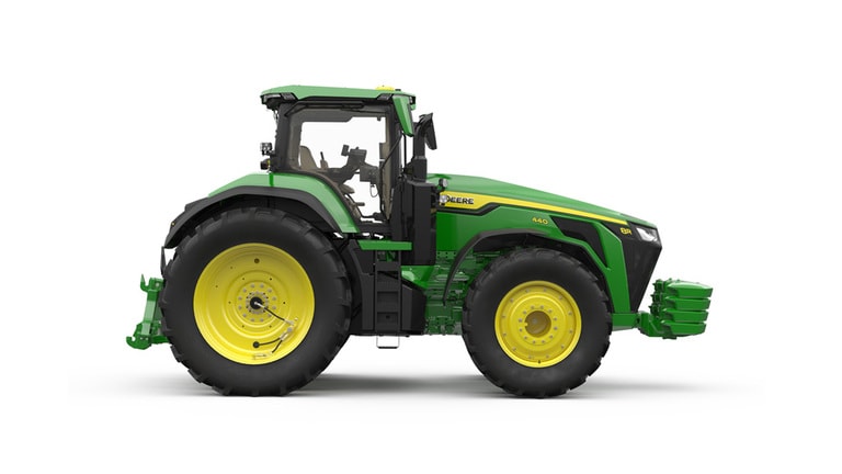 Studio image of Right facing 8R 440 Tractor (2nd thumbnail)