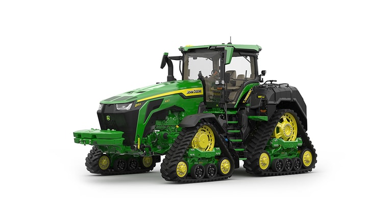 Studio image of Front-left facing 8RX 440 Tractor (7th thumbnail)