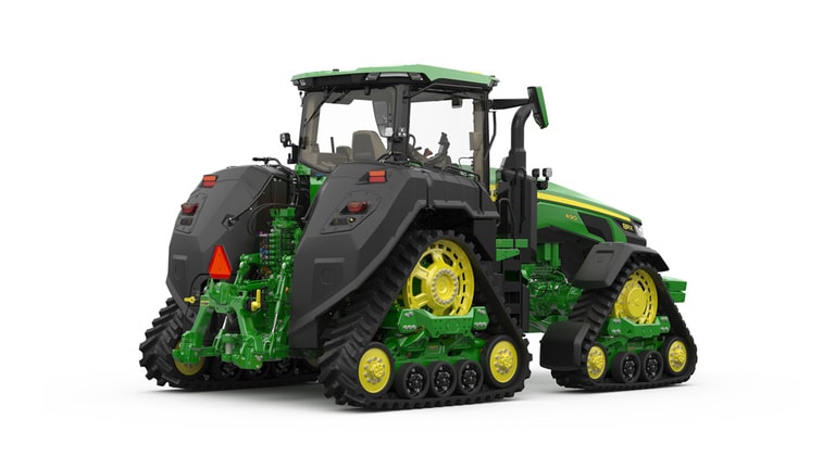 Studio image of Rear-right facing 8RX 490 Tractor (3rd thumbnail)
