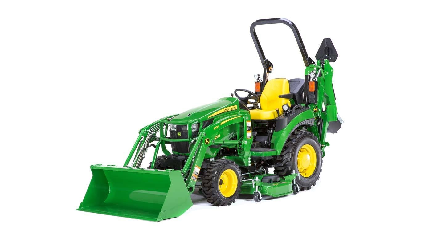 image of 2025R compact utility tractor in studio