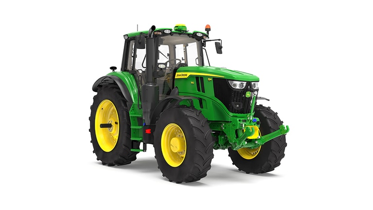 Front-right studio rendering of 6M 180 Tractor