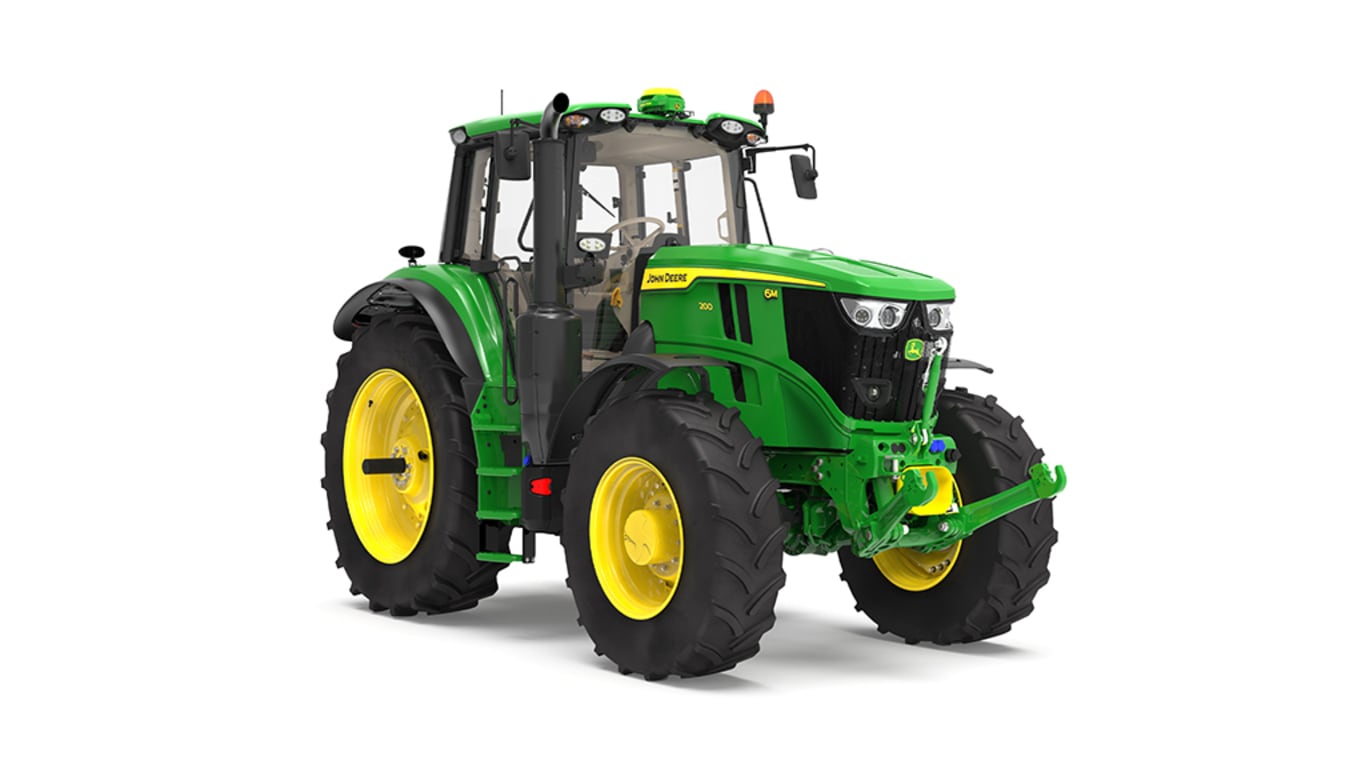 Front-right studio rendering of 6M 200 Tractor